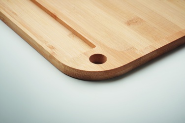Logo trade promotional merchandise photo of: Meal plate in bamboo